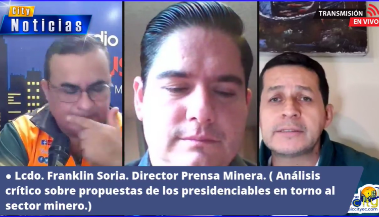 CRÍTICA HACIA CANDIDATOS 2021 DEL ECUADOR SOBRE SECTOR MINERO