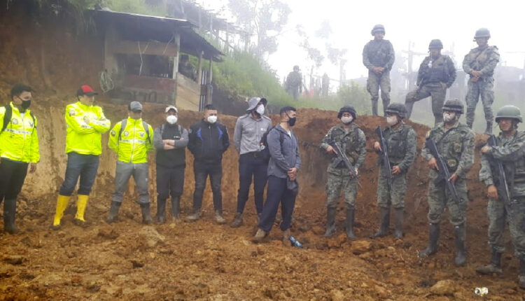 En la parroquia de Buenos Aires se realizó operativos de control de minería ilegal