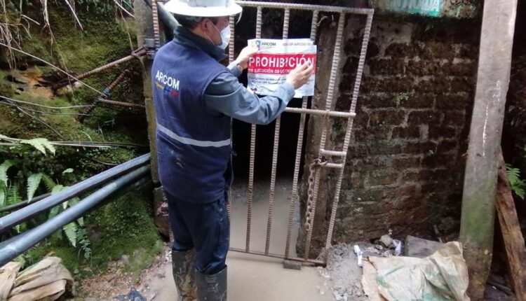 CONTINÚA LA MINERÍA ILEGAL EN ZONA FRONTERIZA