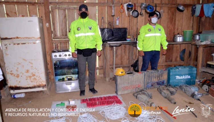 MINERÍA ILEGAL EN SANTA ROSA, EL ORO