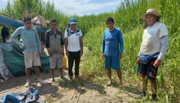 San Martín: Policía de Santa Lucía interviene a mineros ilegales e inmoviliza equipos