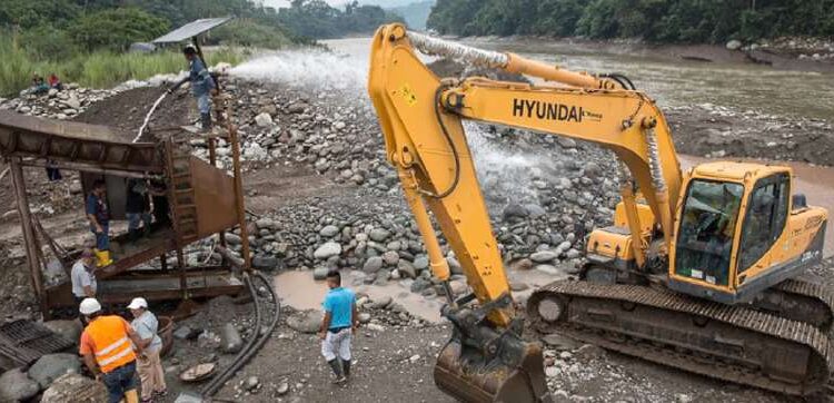 En Portovelo se realizó revisión de maquinaria para minería