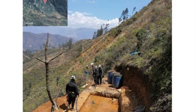 Autoridades intervienen nueve campamentos de mineros ilegales en La Libertad