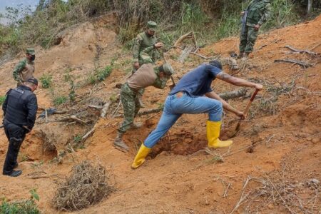 Cierran acceso a mina ilegal en zona de excusión de Zaruma