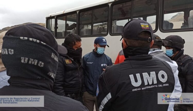 Tres personas están a órdenes de la Fiscalía de La Maná por realizar minería ilegal