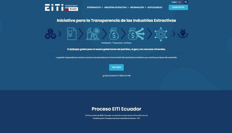 Transparencia en el sector minero se logra con portal web de EITI