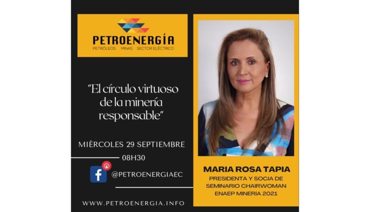 Presidenta de Seminarium brindará detalles del Encuentro Anual de Minería 2021