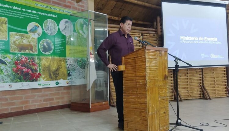 Ministerio de Energía efectúa socialización de la Política Pública Minera en Napo
