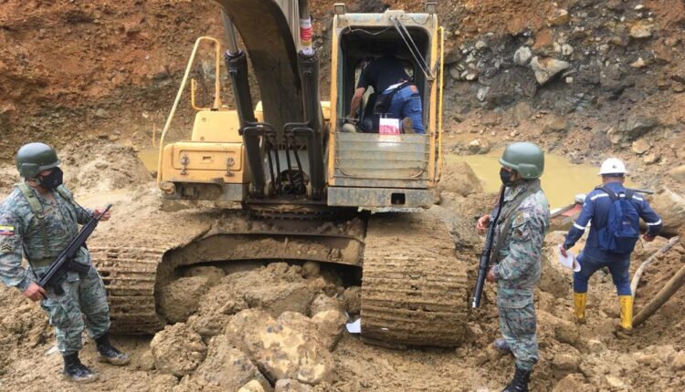 Minería ilegal imparable en la provincia del Azuay