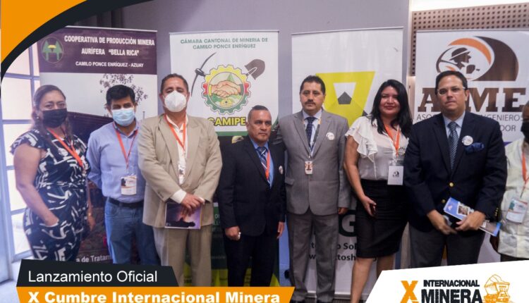 Autoridades de Minas participaron en lanzamiento oficial de la X Cumbre Internacional de Minería