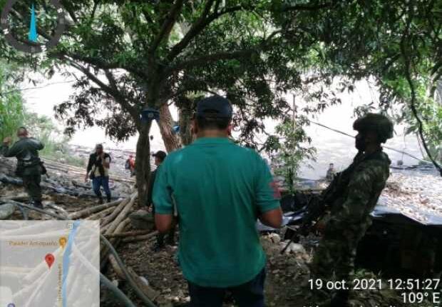 Nuevo golpe contra la minería ilegal en Caldas