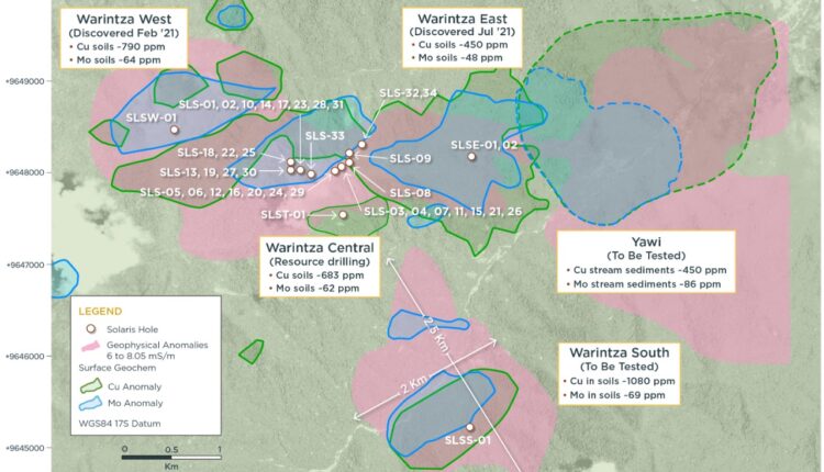 Solaris Resources inicia perforación inaugural en Warintza Sur