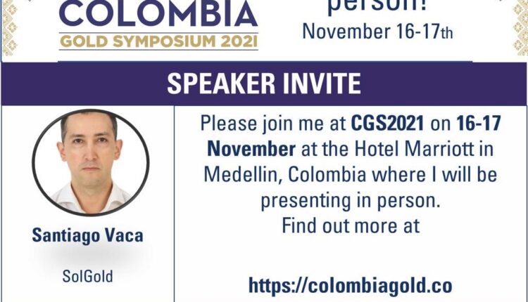 Minera de Ecuador participa en el Colombia Gold Symposium 2021