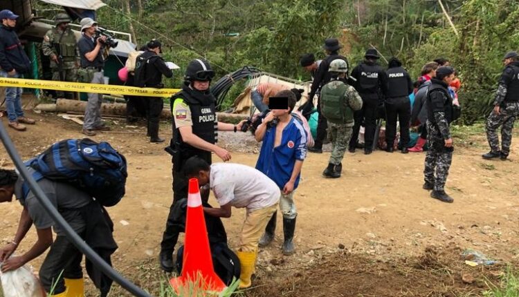 Minería ilegal prolifera en el 2021: 204 personas detenidas y 21 bandas desarticuladas