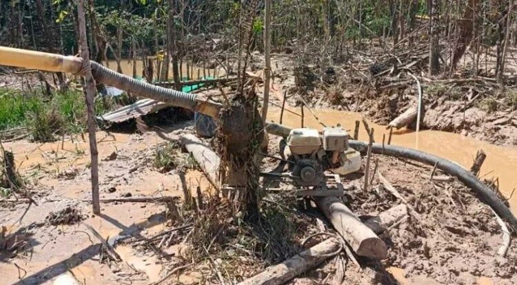 Autoridades golpean a la minería ilegal en Putumayo: la extracción la estarían realizando las disidencias de las FARC