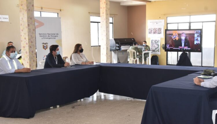 Presidente Lasso realizó seguimiento a las acciones emprendidas tras socavón de Zaruma