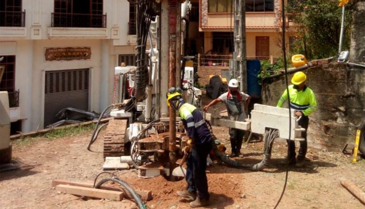 Remediación de Zaruma: fase uno avanza con instalación de estructuras metálicas