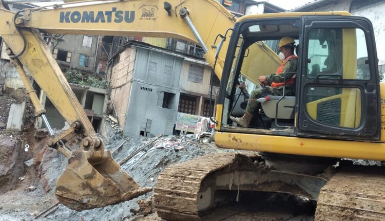 Remediación de Zaruma: Cuerpo de Ingenieros del Ejército avanza en trabajos de la zona cero