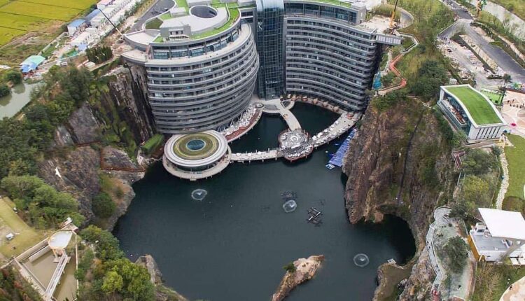 Shanghai InterContinental Wonderland es el primer hotel del mundo dentro de una mina