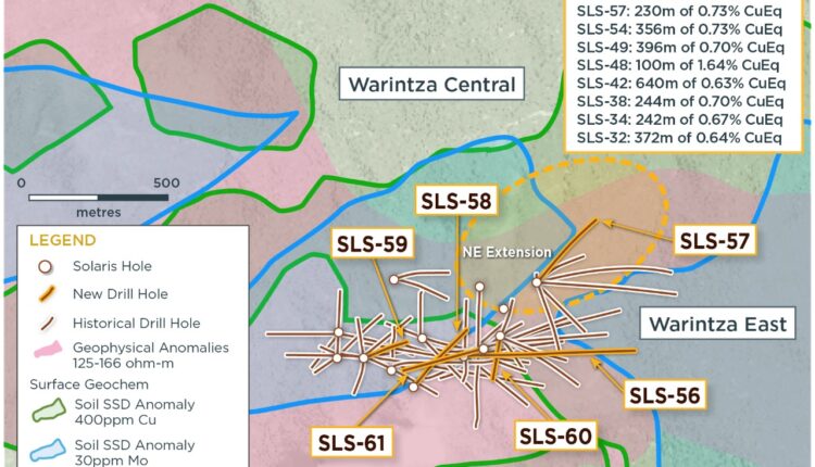 Proyecto Warintza Central anuncia descubrimiento de 154 metros de cobre