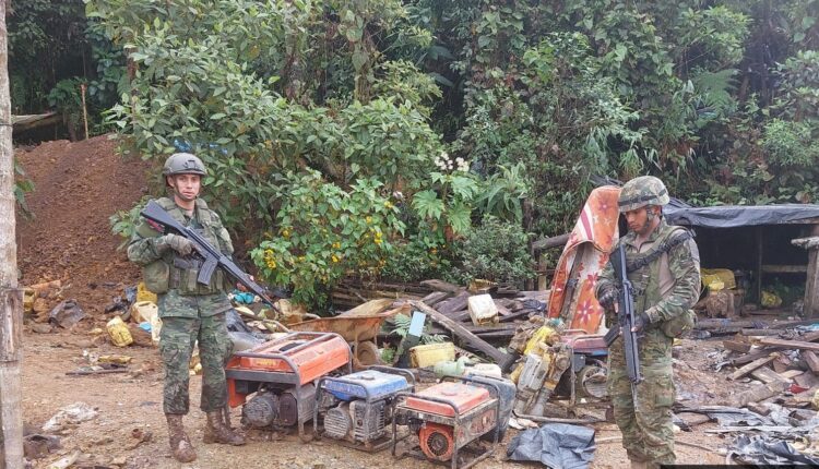 Fuerzas Armadas implacables contra minería ilegal en Buenos Aires