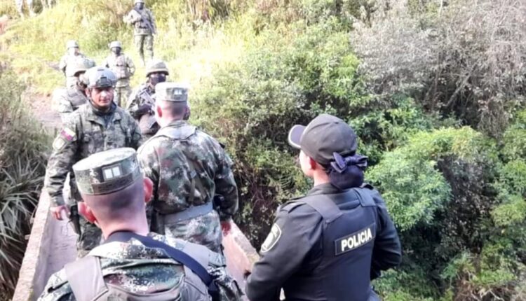 Patrullaje binacional se ejecuta en la frontera de Ecuador y Colombia