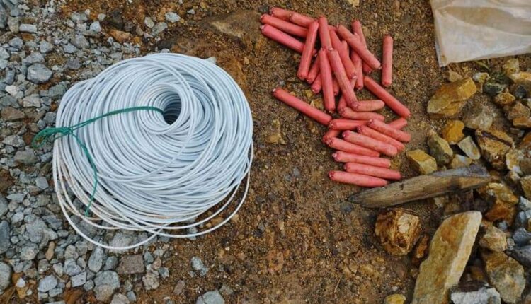 Minería ilegal campea en la frontera