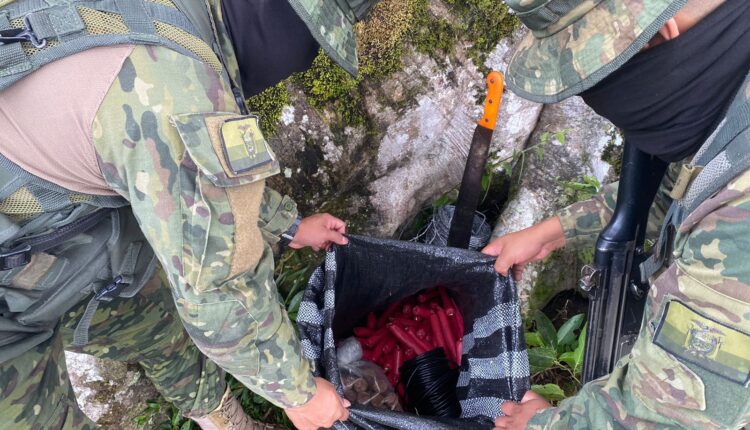 FFAA incauta explosivos durante operativo de control en Chinchipe