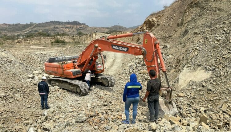 Daule se suma al campeonato de la minería ilegal