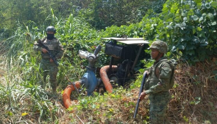 Minería ilegal opera sin límites fronterizos entre Ecuador y Perú