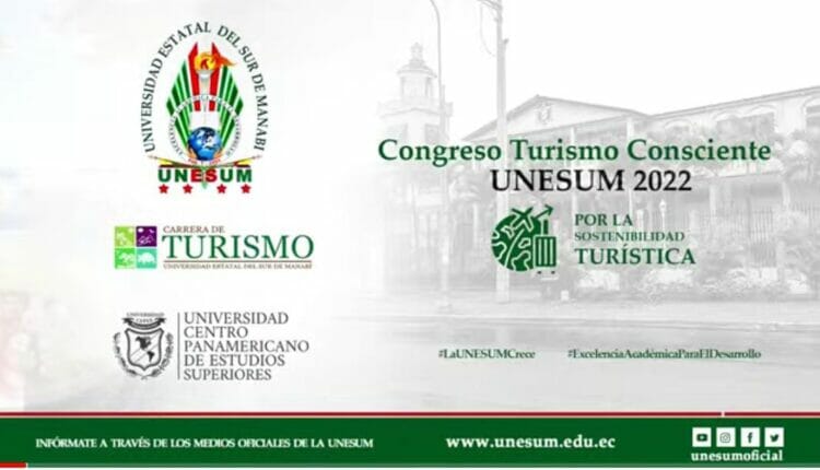 Universidad de Manabí presenta el Congreso Turismo Consciente 2022