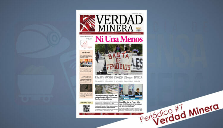 Prensa Minera Presenta La Séptima Edición De Su Periódico ‘Verdad Minera’