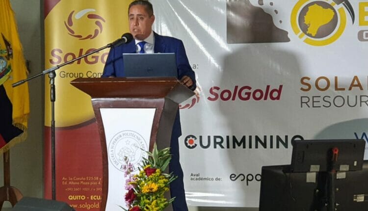 Reinaldo Reyes: «El crecimiento de las exportaciones mineras en el Ecuador es evidente»