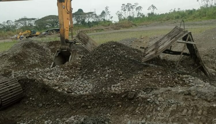 Minería ilegal migra a un nuevo cantón en Guayas