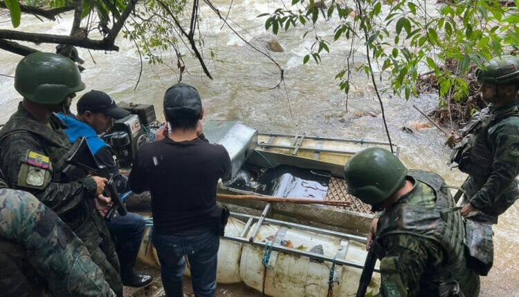 Talag lidera la minería ilegal en Napo