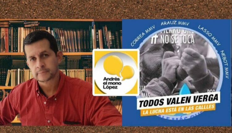 Por fin: debate. El antiminero Luis Jacobo Corral Fierro y el mayor denunciante de la minería ilegal, Franklin Soria