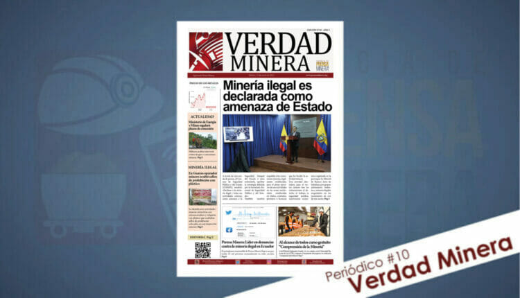 Prensa Minera presenta la décima edición de su periódico ‘Verdad Minera’