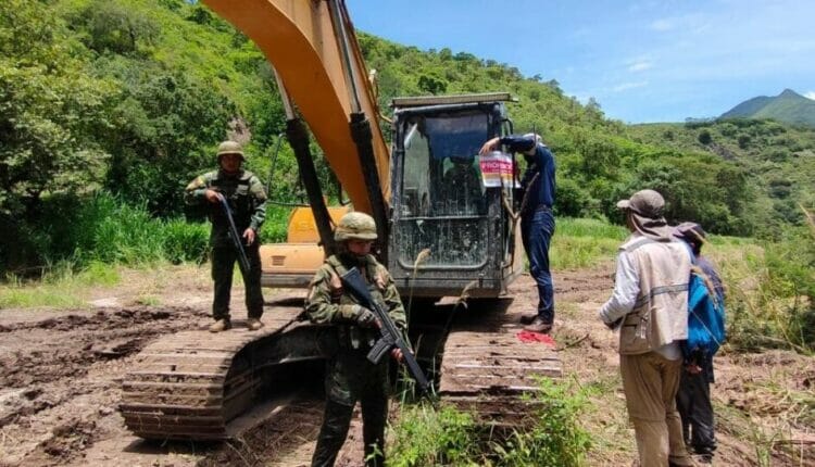 Calvas, nueva zona de minería ilegal