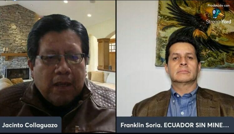 Collaguazo entrevista a Coordinador Nacional del Movimiento Ciudadano ‘Ecuador sin Minería Ilegal’
