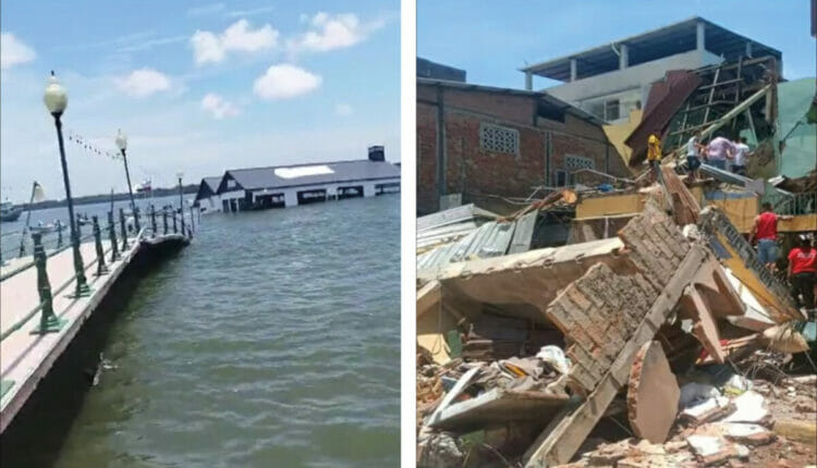 Temblor afecta a Machala, capital de la pequeña minería del Ecuador