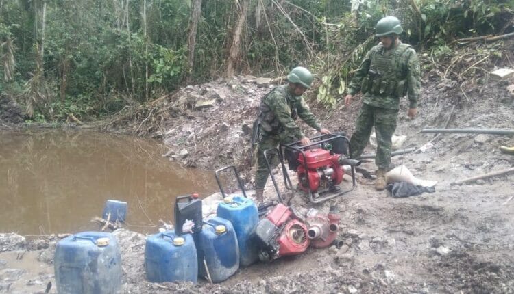 El campeonato nacional de la minería ilegal se disputa con furia