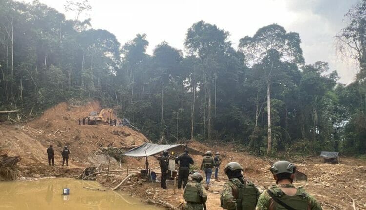 Dos sujetos detenidos en Cascales por minería ilegal