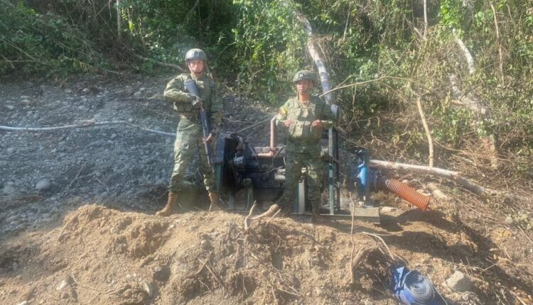 Militares Descubren Campamento De Minería Ilegal En Zamora Chinchipe