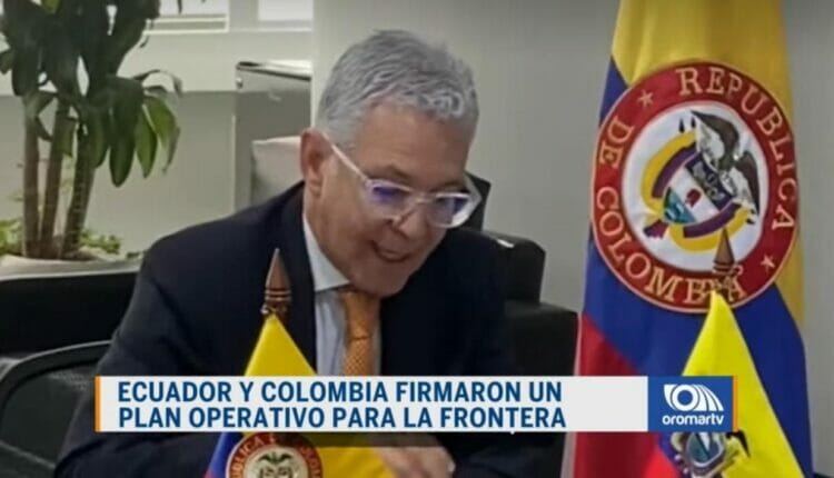 Colombia y Ecuador firman acuerdo de seguridad para combatir la minería ilegal