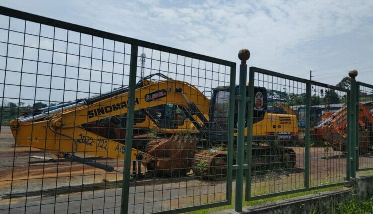 COE entregará Excavadoras de minería ilegal para enfrentar los efectos el Fenómeno de El Niño