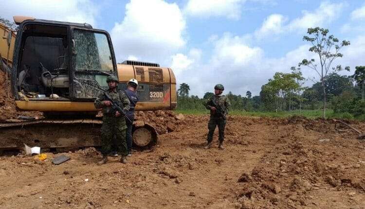 Provincia de El Oro: minería ilegal sin control, una lucha que continúa