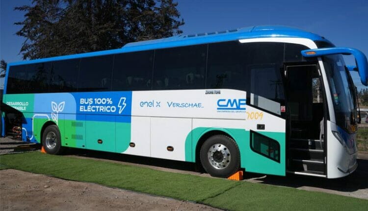 Presentado en Chile la primera flota de buses 100% eléctricos para la minería