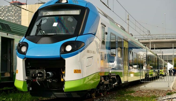 Alstom presenta el primer tren de hidrógeno de Italia
