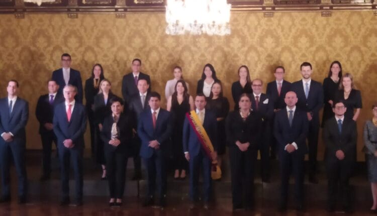 Presentación Oficial del Gabinete del «Nuevo Ecuador»