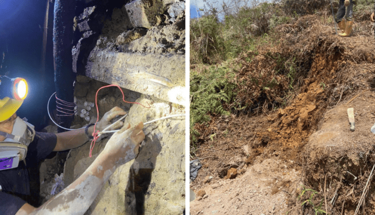 Ejército Ecuatoriano refuerza acciones contra minería ilegal en Zaruma, ejecutando 31 colapsos de bocaminas